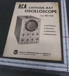 Rca Wo-91a Cathode Ray Oscilloscope Operation & Maintenance Manual. Fixed Price $19.99.