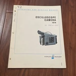 Hp 197a Oscilloscope Camera Operating & Service Manual 00197-90902. Fixed Price $12.42.