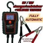 Banshee 6v/12v 750ma Hanging Smart Charger Maintainer W/ Battery Voltage Tester. Fixed Price $29.88.