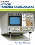 Brochure - Hitachi V-151b V-152b V302b Portable Oscilloscopes (st225). Fixed Price $10.76.