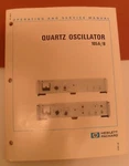 Hp Agilent Manuals Operator - Instruction Service Original Paper Products. Fixed Price $35.00.