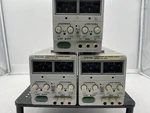 Lot Of 3 Instek Ps-3030,lab Dc Power Supply, 0-30vdc, 0-3 Amps, Circa 1994. Fixed Price $295.00.