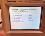 Tektronix Tds 210 Digital Oscilloscope 2 Channel 60mhz 1 Gs/s See Listing 4 Info. Fixed Price $129.99.