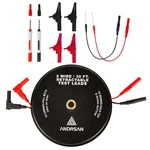 2 Wire 30 Ft Retractable Test Leads With 4 Mm Banana Plugs, 18 Awg Multimeter.... Fixed Price $65.04.