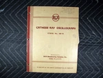 Genuine Rca Cathode-ray Oscillograph Stock No. 160-b Manual. Fixed Price $9.99.