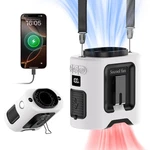 Socool 14500mah Portable Waist Fan Clip On Belt 360 Rotation Wearable Recharg.... Fixed Price $60.69.