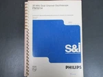 Philips Pm3214 25 Mhz Dual Channel Oscilloscope Instruction Manual 1980. Fixed Price $15.96.