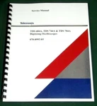 Tektronix Tds 684a Tds744a 784a Service Manual: Comb Bound & Plastic Covers. Fixed Price $39.00.