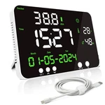 Decibel Meter Wall Hanging Sound Level Noise Time Temperature Humidity Db. Fixed Price $42.95.