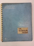 Tektronix Type 535a Oscilloscope Instruction Manual 070-145 (1961). Fixed Price $12.79.