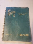 Tektronix Type 53/54e 1950s Plug In Unit Instruction Manual B10. Fixed Price $14.00.