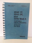 Tektronix 2246 1y 2y & Mod A Portable Oscilloscope Manual June 1989 A+ Condition. Fixed Price $48.99.