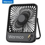 Warmco D3 4-speed Rechargeable Desk Fan 10000mah Battery 180 Tilt Quiet. Fixed Price $56.80.