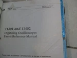 New Tektronix User Reference Manual For Digitizing Oscilloscopes 11401 /. Fixed Price $64.99.