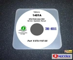 Tektronix Tek 1401a Service - Operators Manual Cd With Complete A3 Diagrams. Fixed Price $14.99.
