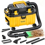 Ecarke 2.5 Gal Cordless Wet Dry Vacuum Compatible Dewalt 20v Battery 3-in-1. Fixed Price $129.30.