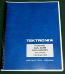 Tektronix 7844 Operator Manual: Comb Bound & Plastic Protective Covers. Fixed Price $23.00.