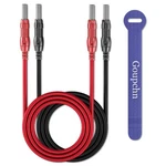 Goupchn 4mm Safety Banana Plug To Braided Test Leads Retractable .... Fixed Price $15.64.