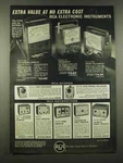 1962 Rca Electronic Instruments Ad -volt-ohm-milliammeter, Voltohmyst. Fixed Price $19.99.