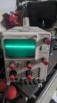 Telequipment Oscilloscope S54a In Good Working Order With Probe. Fixed Price $88.00.