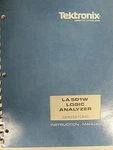 Tektronix La 501w Analyzer Operators Instruction Manual 070-2169-00. Fixed Price $20.00.