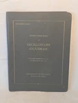 Us Navy Inatruction Book Manual Oscilloscope An/usm-24c 1955 Nice!. Fixed Price $31.20.
